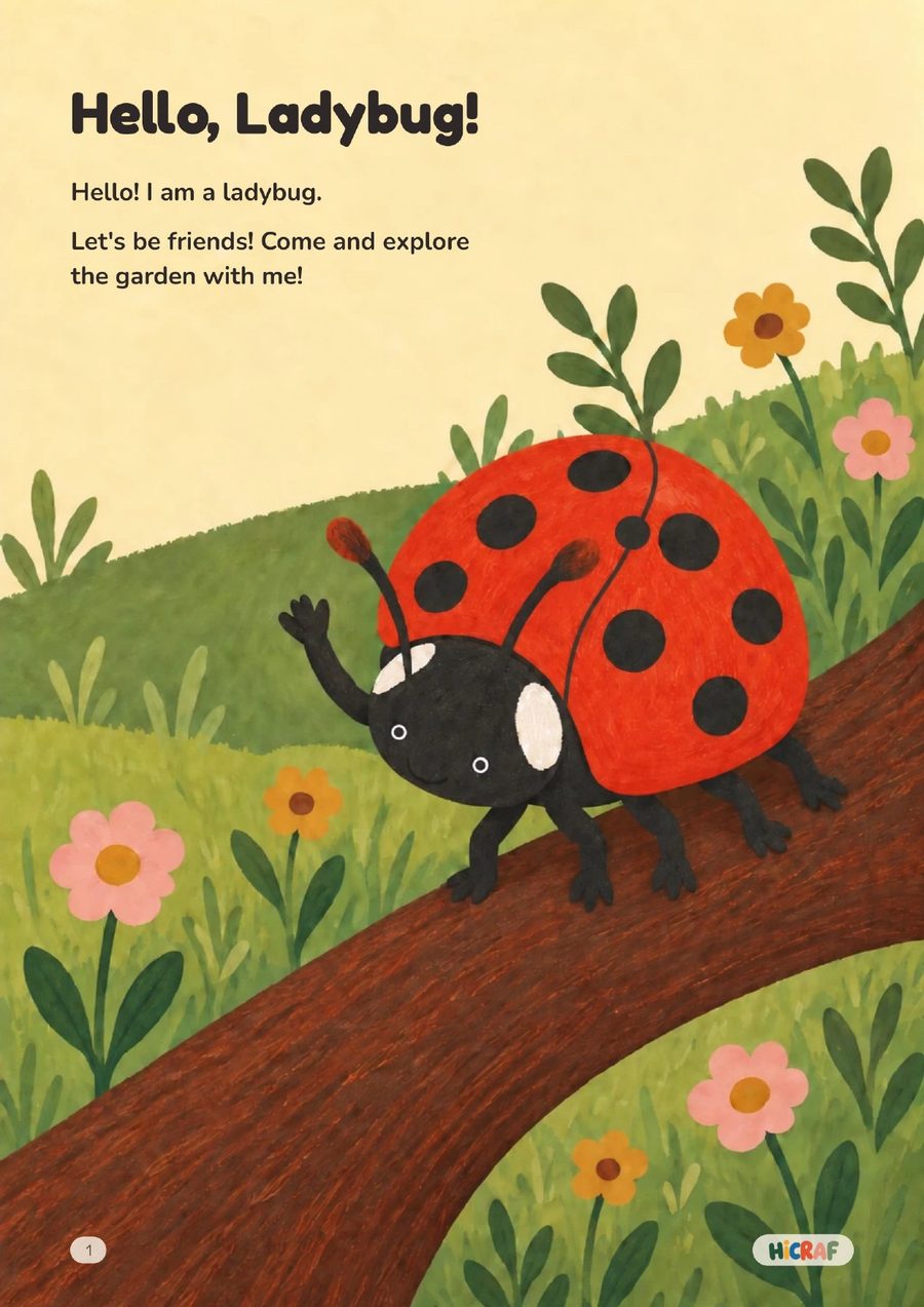 Hello, Ladybug!